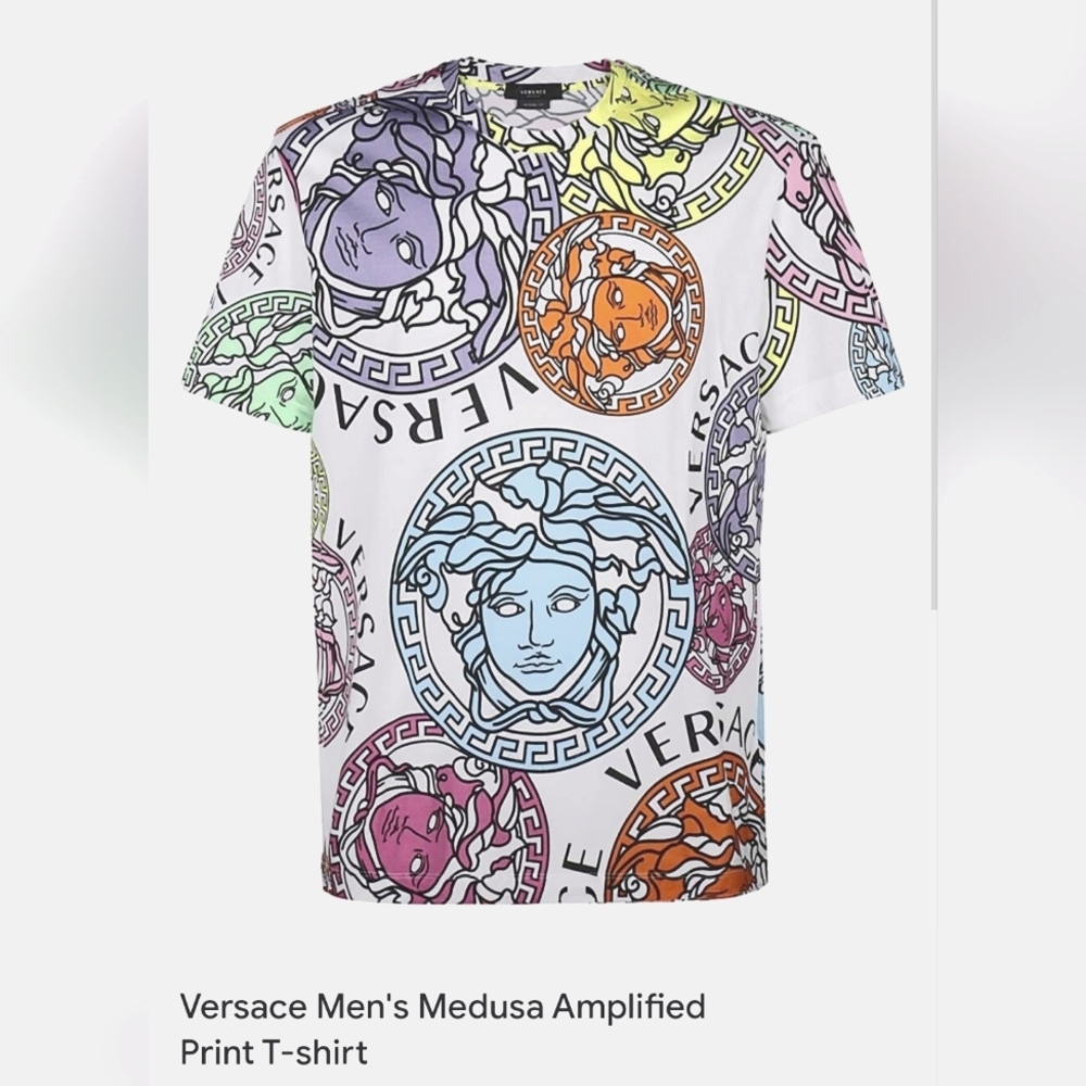 HTF VERSACE MEDUSA AMPLIFIED TEE T-SHIRT